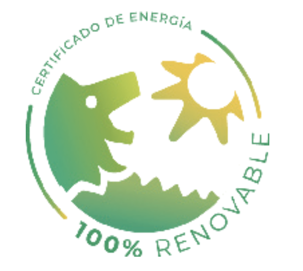 certificado Plenitude de energía 100% renovable con enlace a el certificado